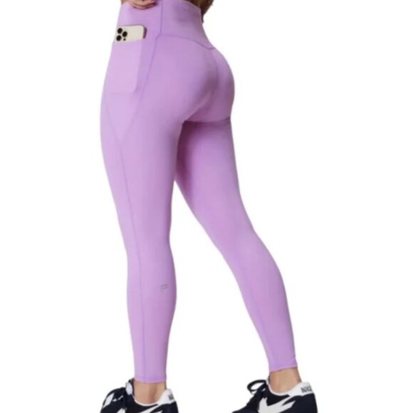 Fabletics Pure Lux Crossover High Waisted Leggings - L - Picture 2 of 4